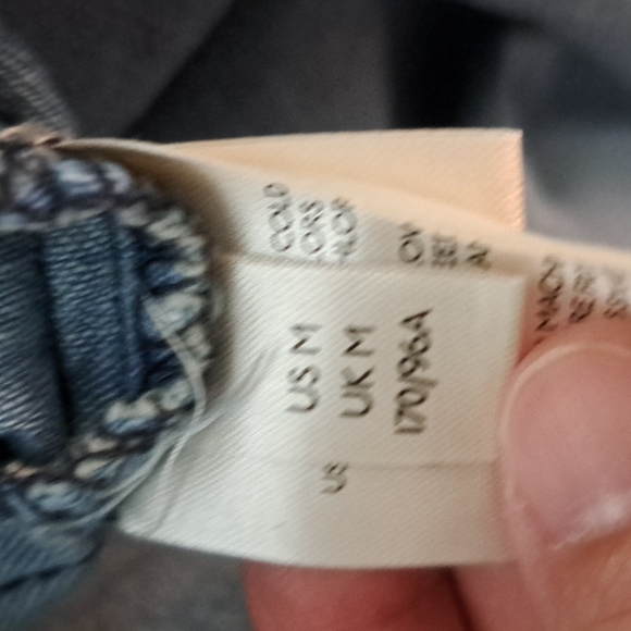 Free People We The Free With Love Chambray Denim Button Down Shacket siz… - Picture 8 of 9